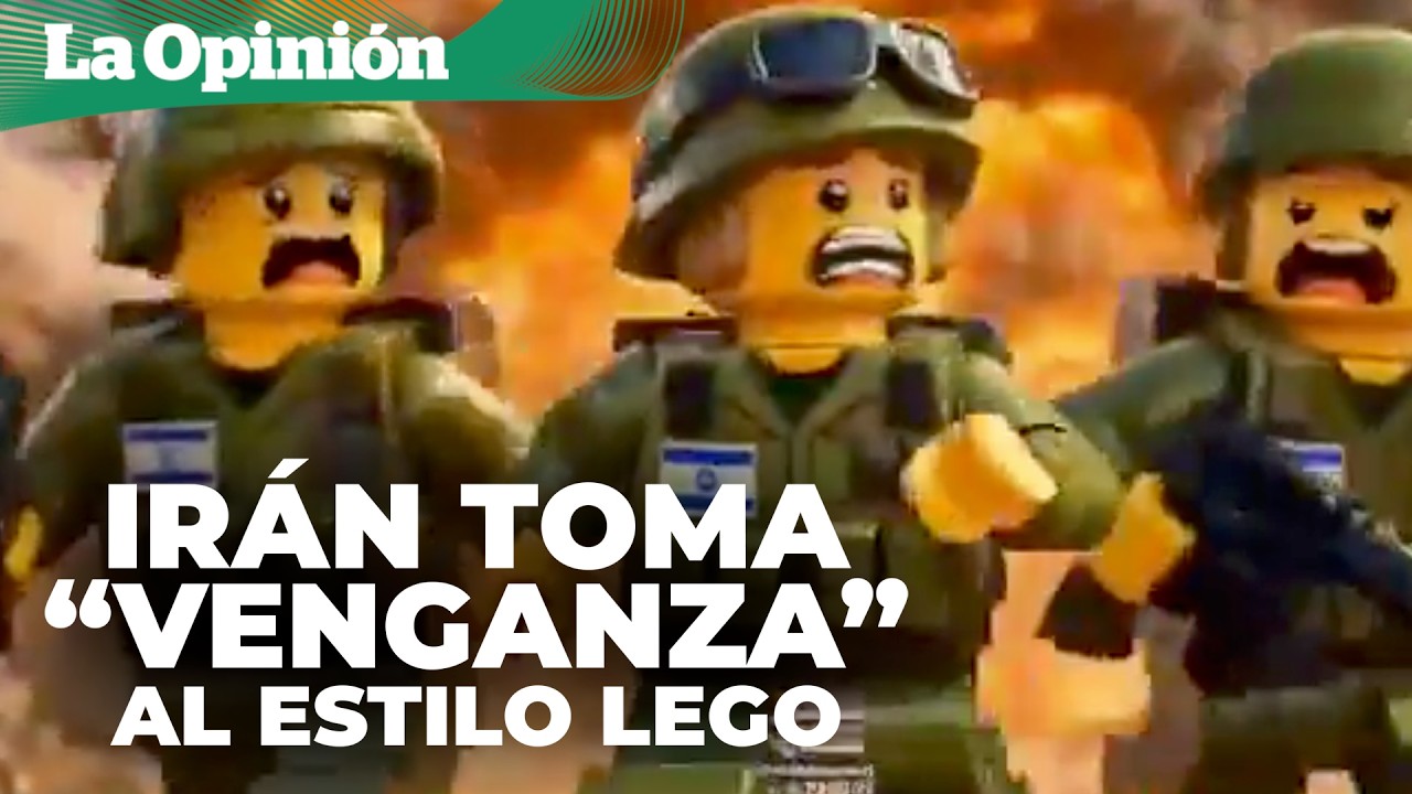 “Irán toma venganza” por ataque a escuela de niñas en video estilo lego hecho con IA / La Opinión