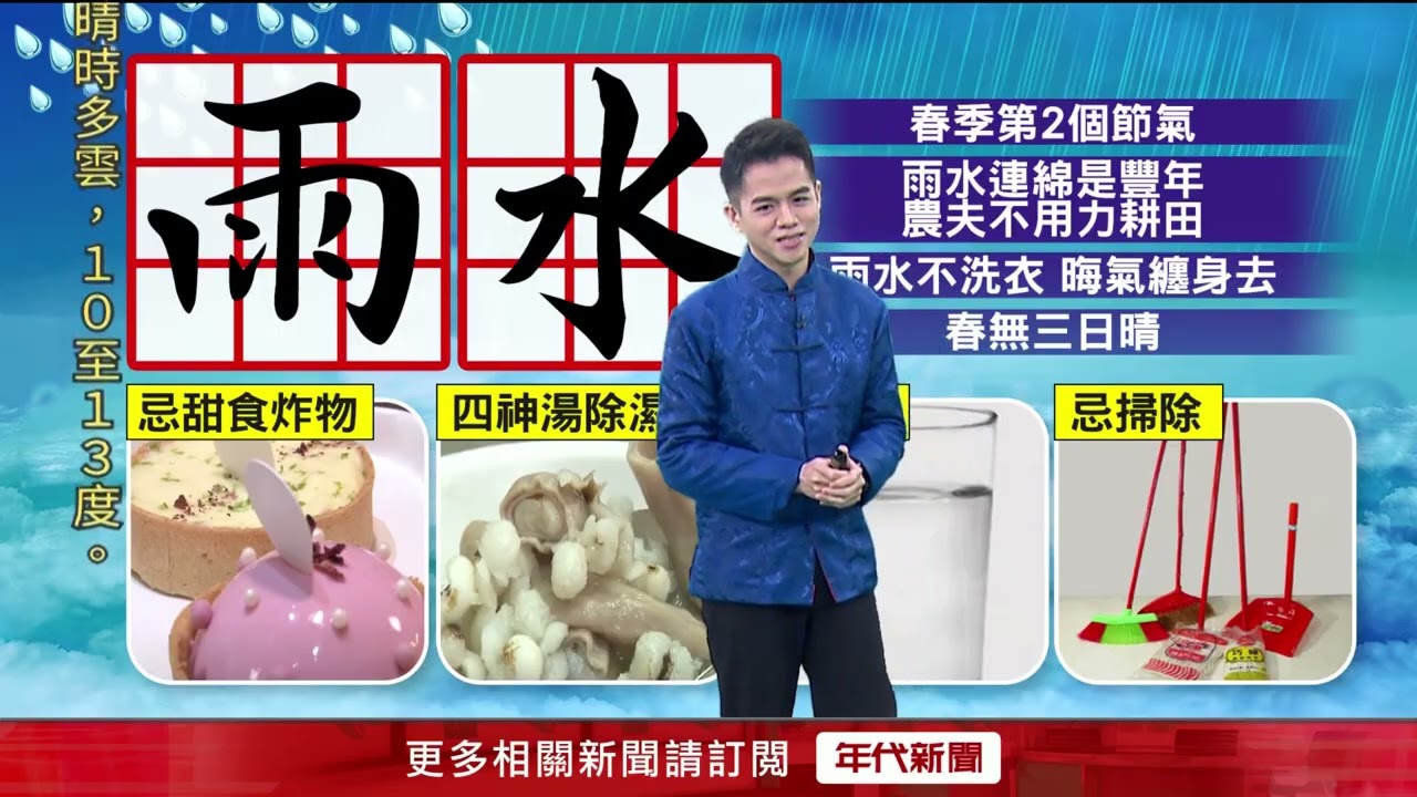 年代氣象／初二回娘家「水氣減少」東部零星雨　初三回溫