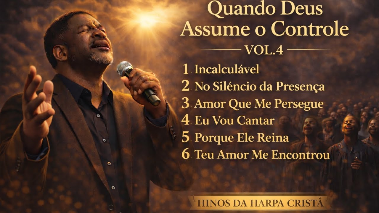 Lançamento Louvores 2026, Vol.4 — Black Soul Groove Gospel | inspiração Harpa Cristã | Playlist 
