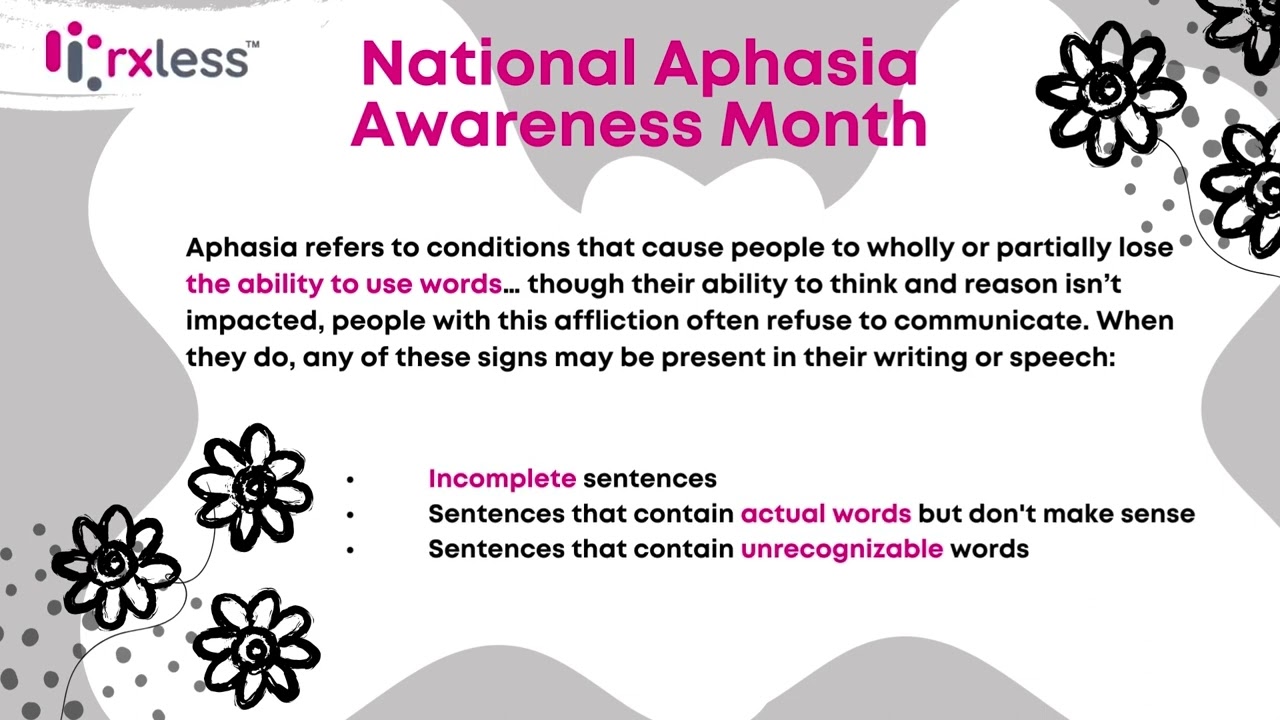 National Aphasia Awareness Month