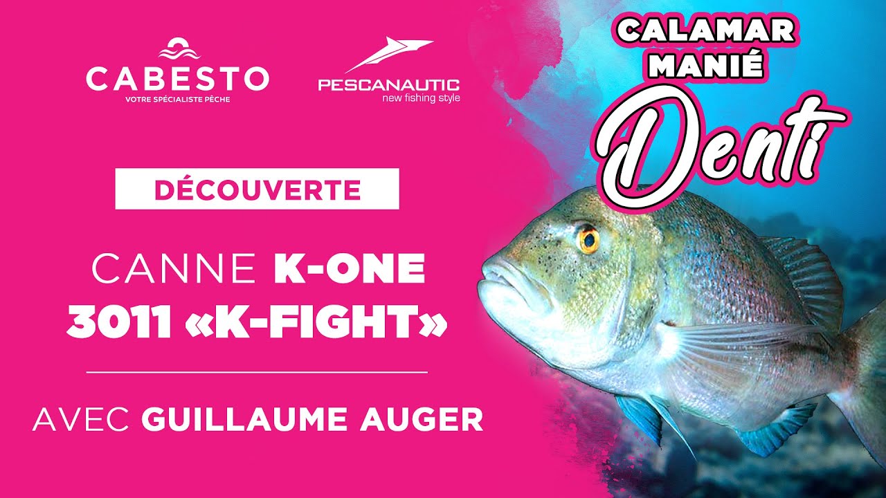 Cabesto pr&eacute;sente la nouvelle canne &agrave; Dentis K-One : la 3011 K-Fight