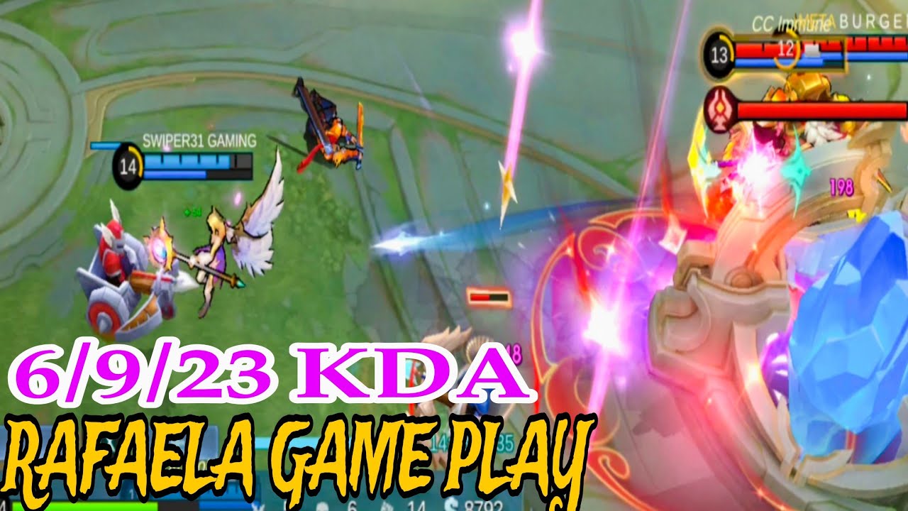 6/9/23 KDA | RAFAELA GAME PLAY GAME PLAY #mlbb  #mobilelegends