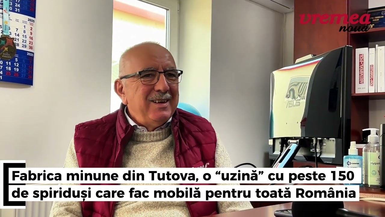 Fabrica minune din Tutova, o “uzină” cu peste 150 de spiriduși care fac mobilă pentru toată România