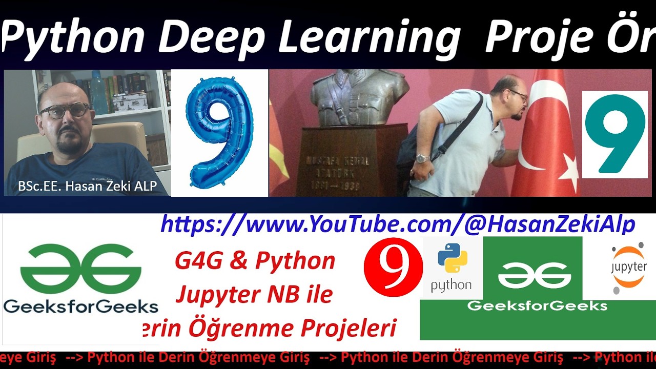 Python ile Derin Öğrenme - Ders - 9 G4G - Jupyter Üzerinde  Örnekler