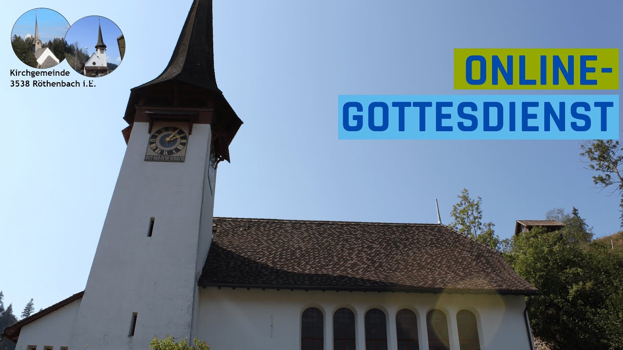 Gottesdienst am Kirchensonntag aus der Dorfkirche R&ouml;thenbach i.E.