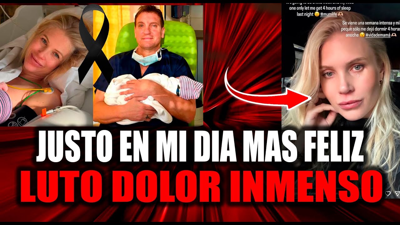 LUTO / Esposa de MAXI LOPEZ dio a luz / horas después recibió la PEOR noticia