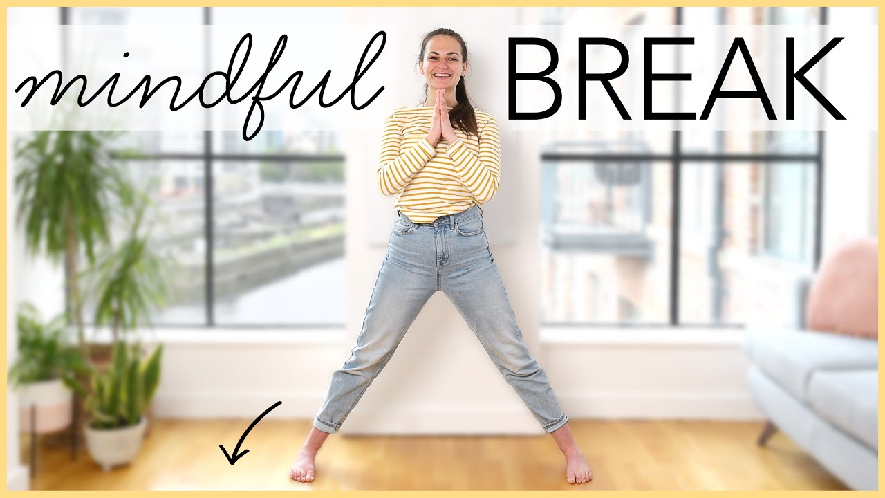 15 minutes office yoga break (standing without a mat)