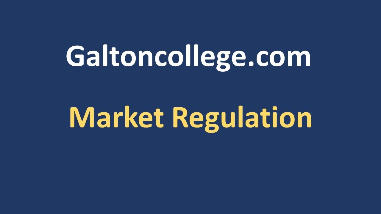 Market Regulation