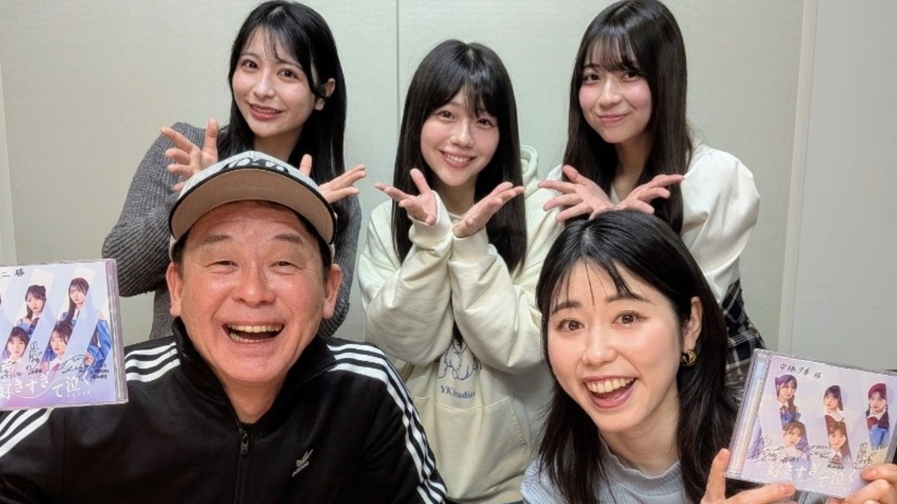 番組エンディングにSTU48から 工藤 理子・髙村栞里 ・小松奈侑 の３人がスタジオにやってきました【シングルCD告知】