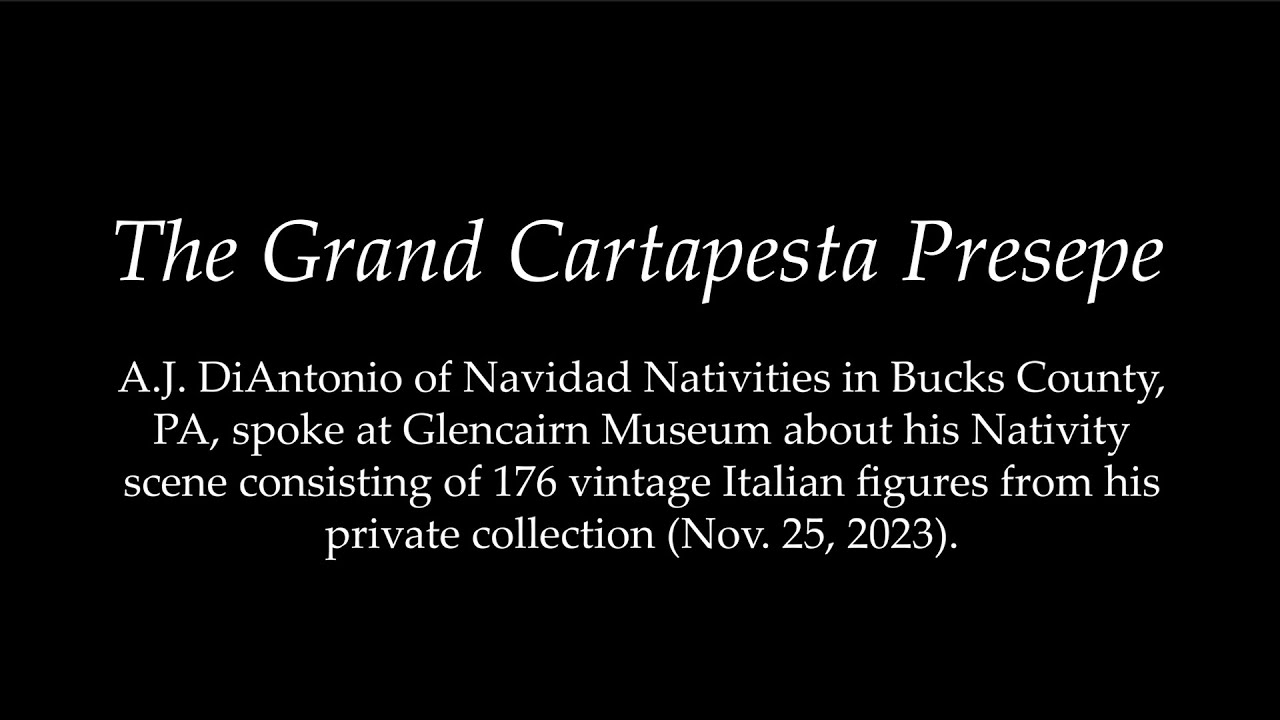 The Grand Cartapesta Presepe