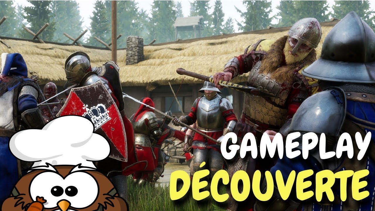 MORDHAU GAMEPLAY FR - DES BATAILLES ÉPIQUES EN MULTIJOUEUR !