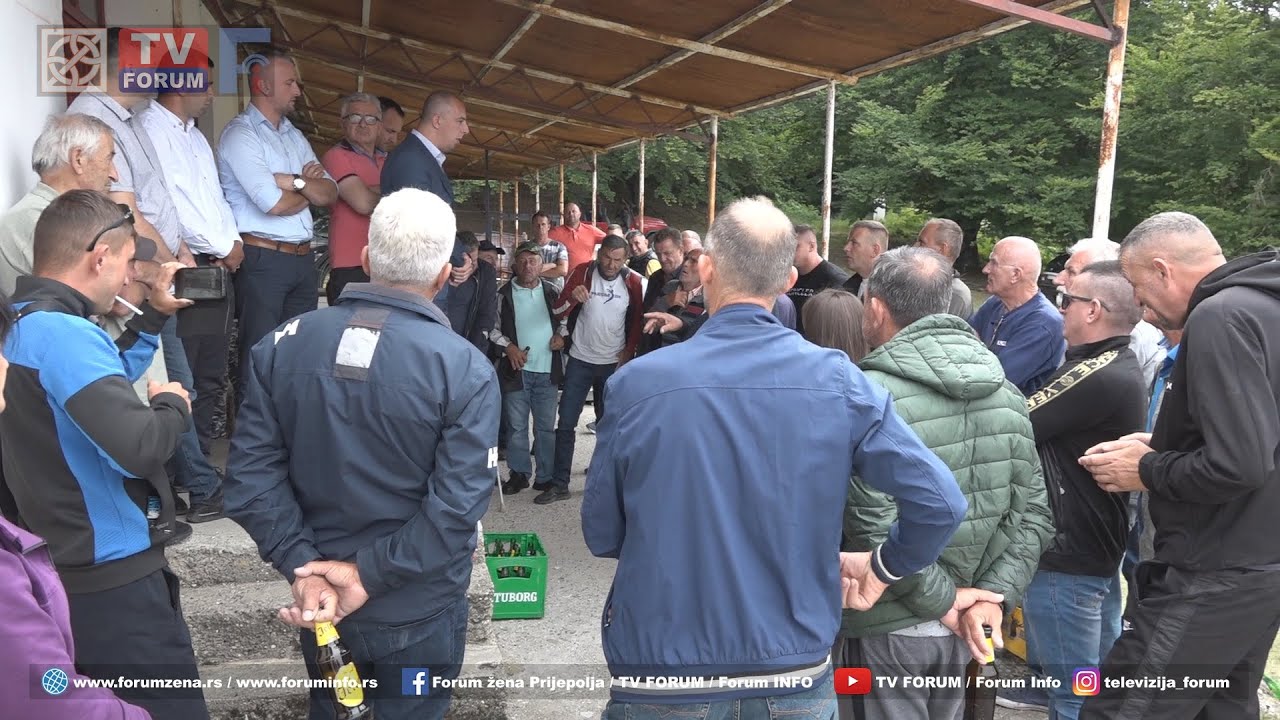 Sastanak meštana Hrta i Brajkovca sa predstavnicima opštine Prijepolje