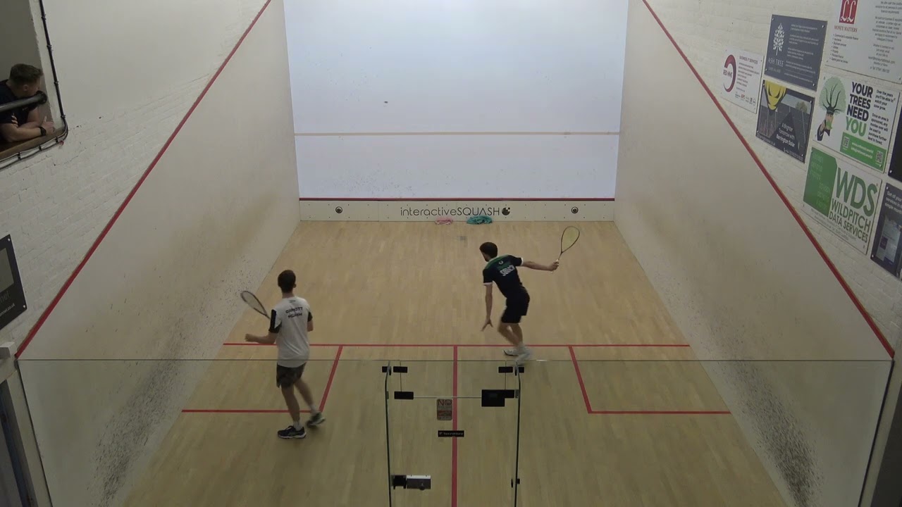 Norfolk Squash Closed Mens A  Final Rob Thirst v Will Henden game 1
