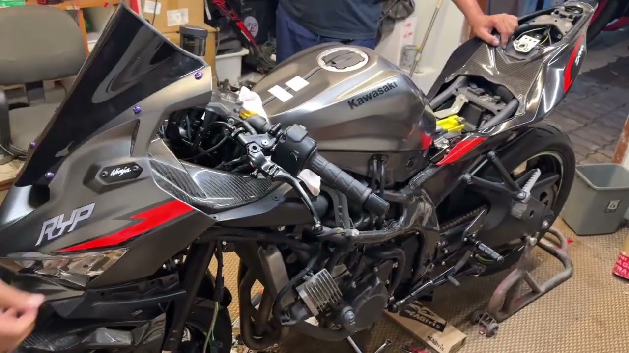 PEMASANGAN STABILIZER ZX25R 