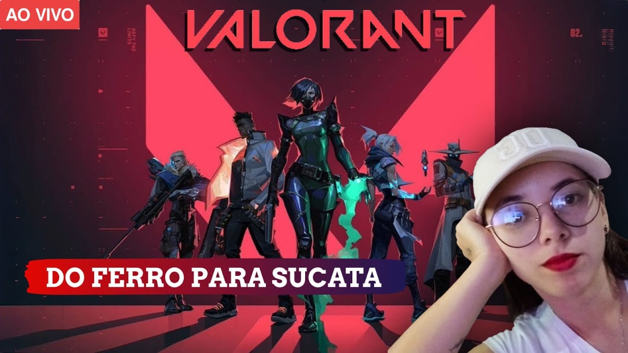 🔴 AO VIVO | RUSHANDO PRO BRONZE NOS ÚLTIMOS MINUTOS! | Valorant #19