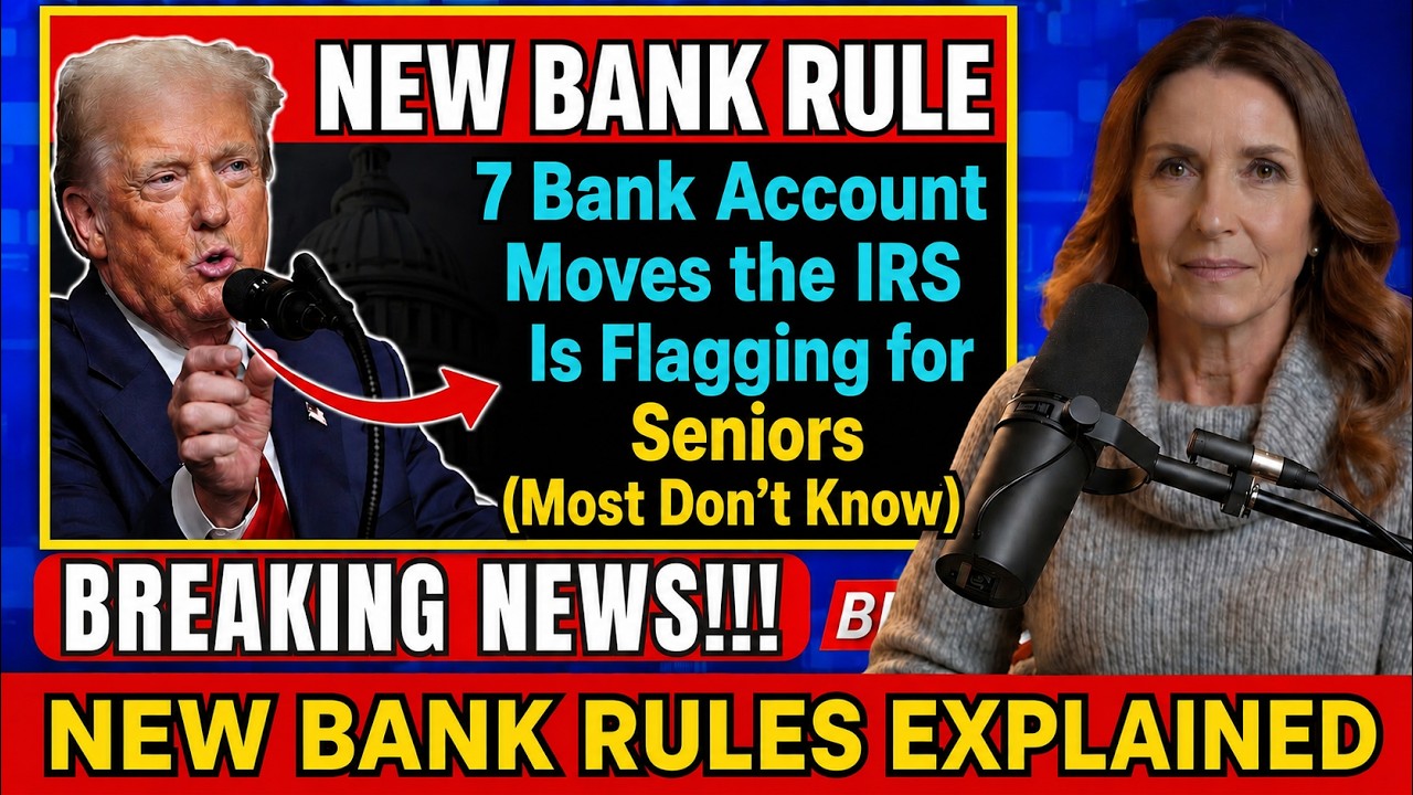 The IRS Is Quietly Watching Seniors' Bank Accounts for These 7 Things
