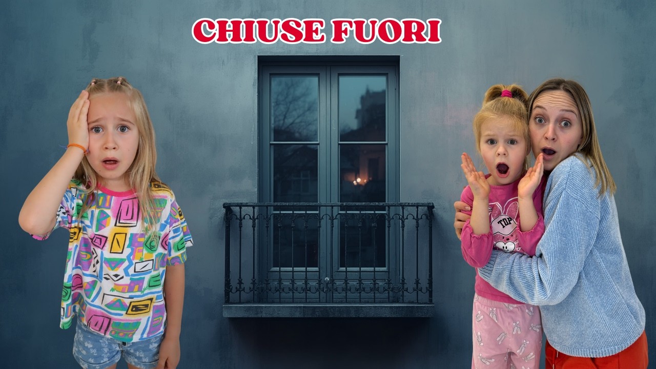SIAMO RIMASTE CHIUSE FUORI AL BALCONE! 😱 Abbiamo chiamato i Vigili del Fuoco