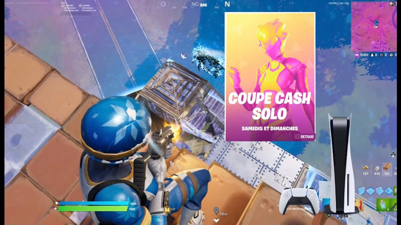 Solo 120FPS (4K) PS5 Cash Cup Highlight 🏆