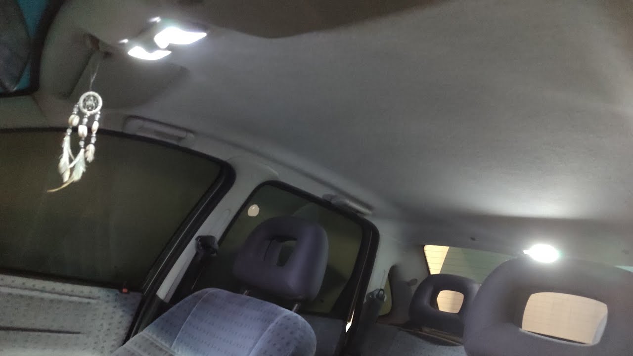Como trocar lâmpadas da Luz de teto do Corsa GLS / GSI (Original por LED) T10 mini