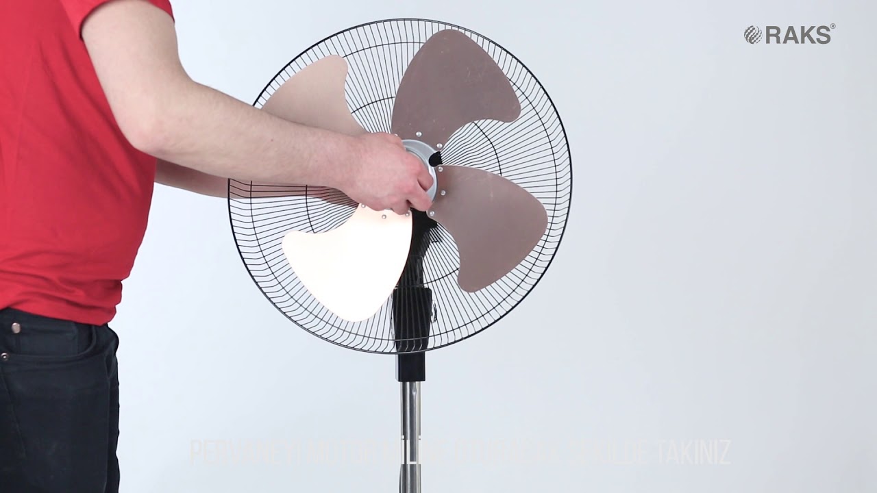 RAKS SF18SX Ayaklı Vantilatör 100W Kurulum Montaj Videosu