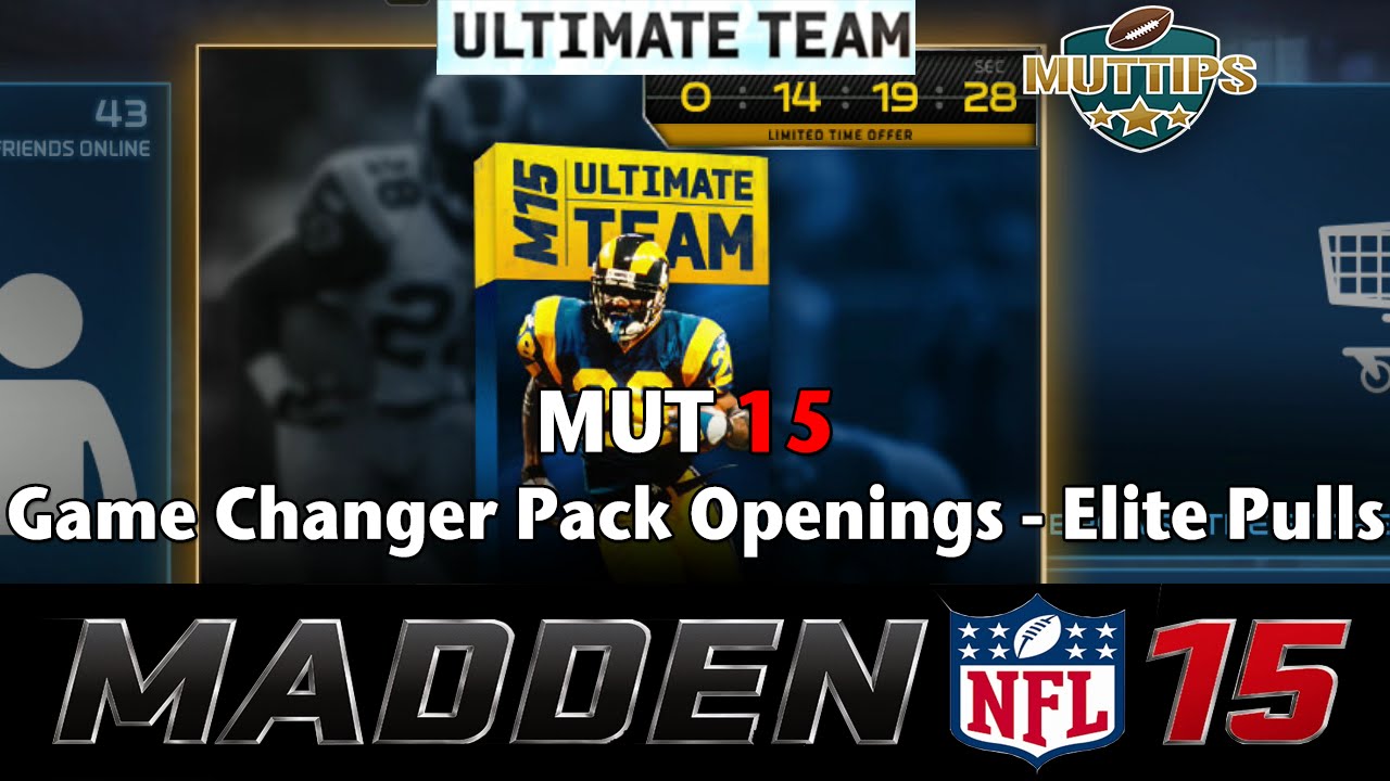 MUT Tips - MUT 15 Game Changer Pack Openings with Elite Pulls | MUTtips