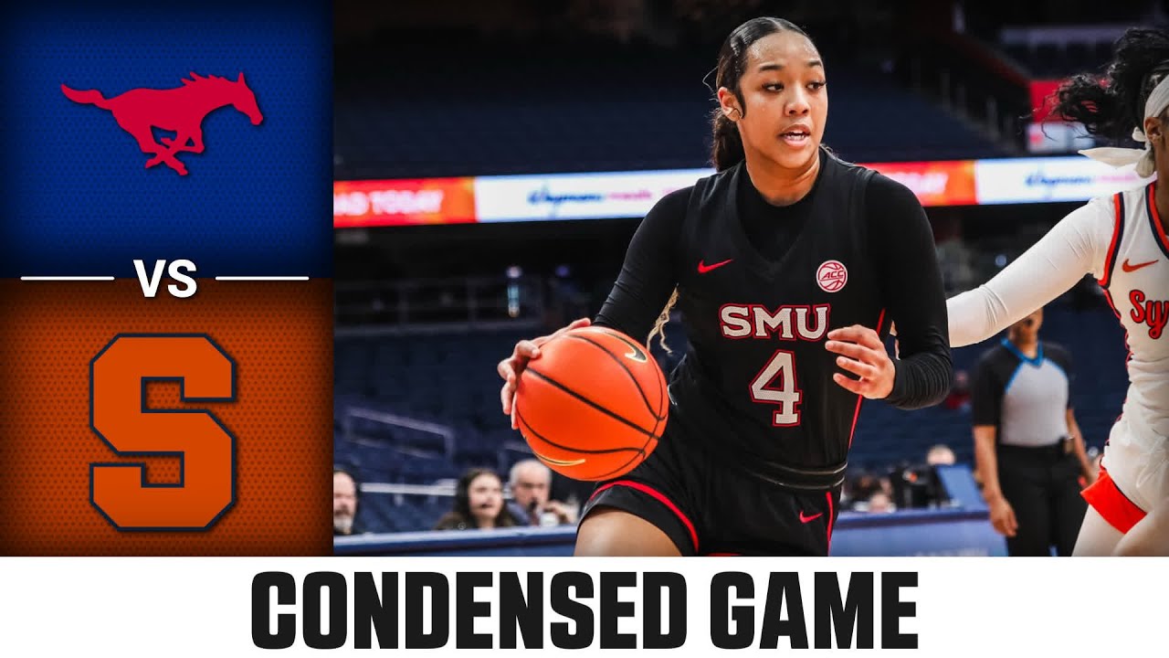 SMU vs. Syracuse Condensed Game | 2024-25 ACC Women's Basketball