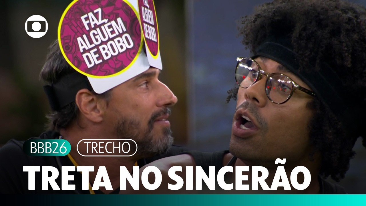 PEGANDO FOGO! Ana Paula, Alberto, Breno e Leandro tretam ao vivo no Sincerão! | BBB 26 | TV Globo