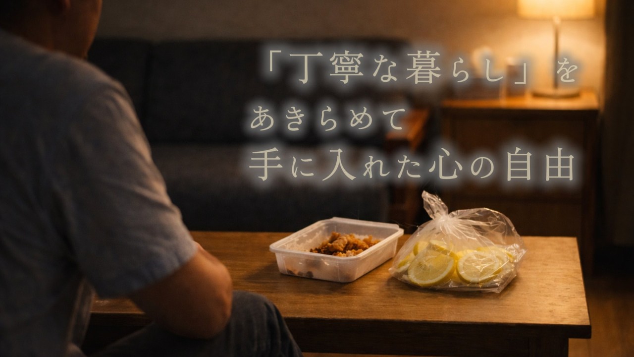 「丁寧な暮らし」をあきらめて、手に入れた心の自由　ー静かな朗読ー