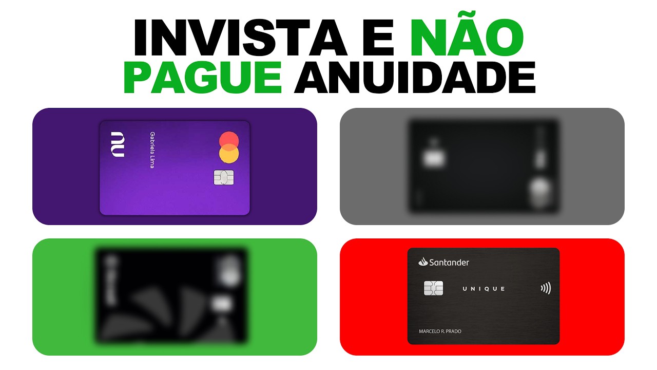 Invista at&eacute; 50 mil e zere a anuidade: 4 cart&otilde;es de cr&eacute;dito que valem a pena