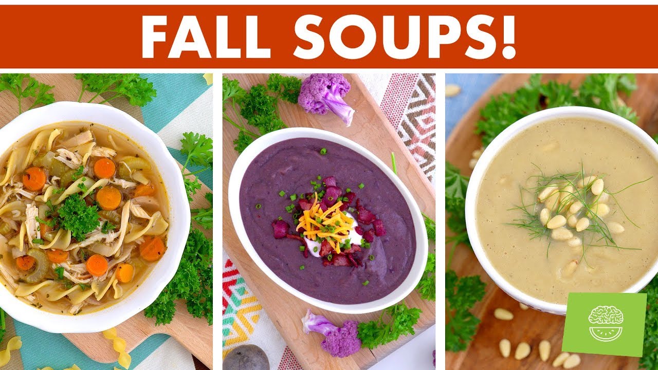 Healthy Soups For Fall Compilation + FREE EBOOK