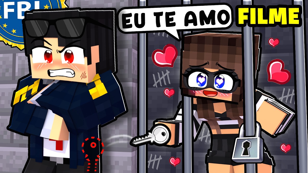 AMOR da LADRA e do AGENTE do FBI - FILME no Minecraft ◂Miika▸