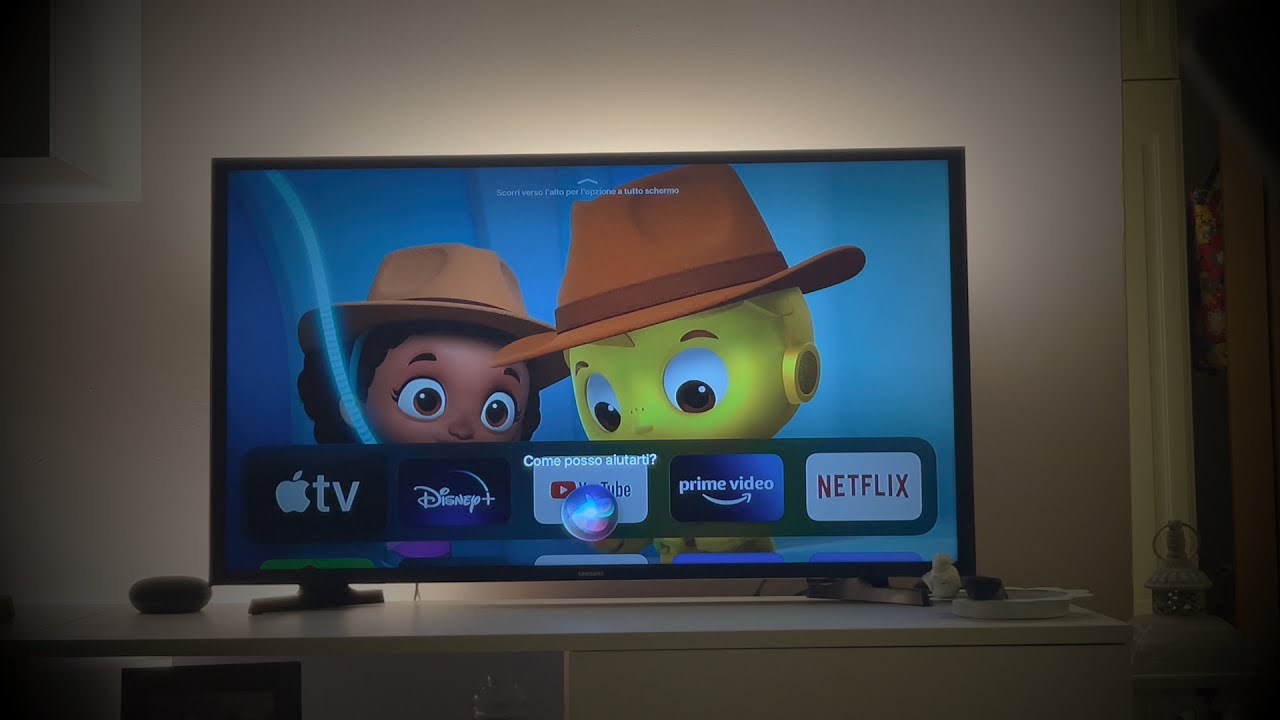 SIRI in Italia su Apple TV con TvOS15