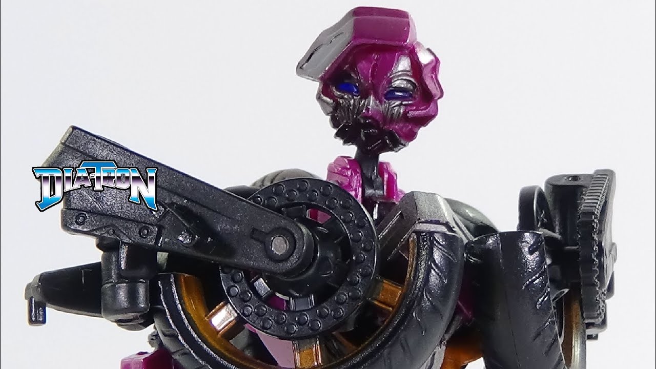RETRO DIA-REVIEW TRANSFORMERS 2007 MOVIE DELUXE CLASS BATTLE DAMAGE ARCEE