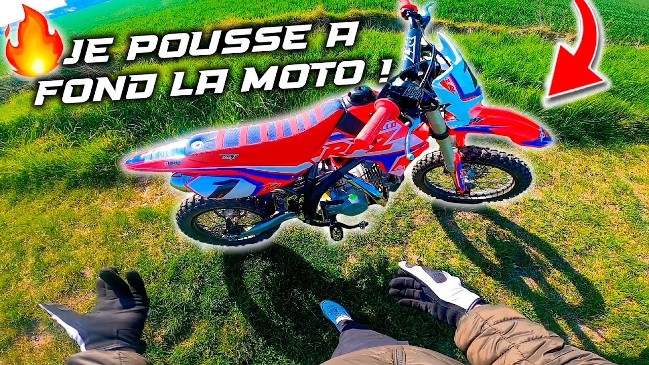 J’ESSAYE MA NOUVELLE MOTO ELLE MARCHE FORT ! (retour de flamme)🔥