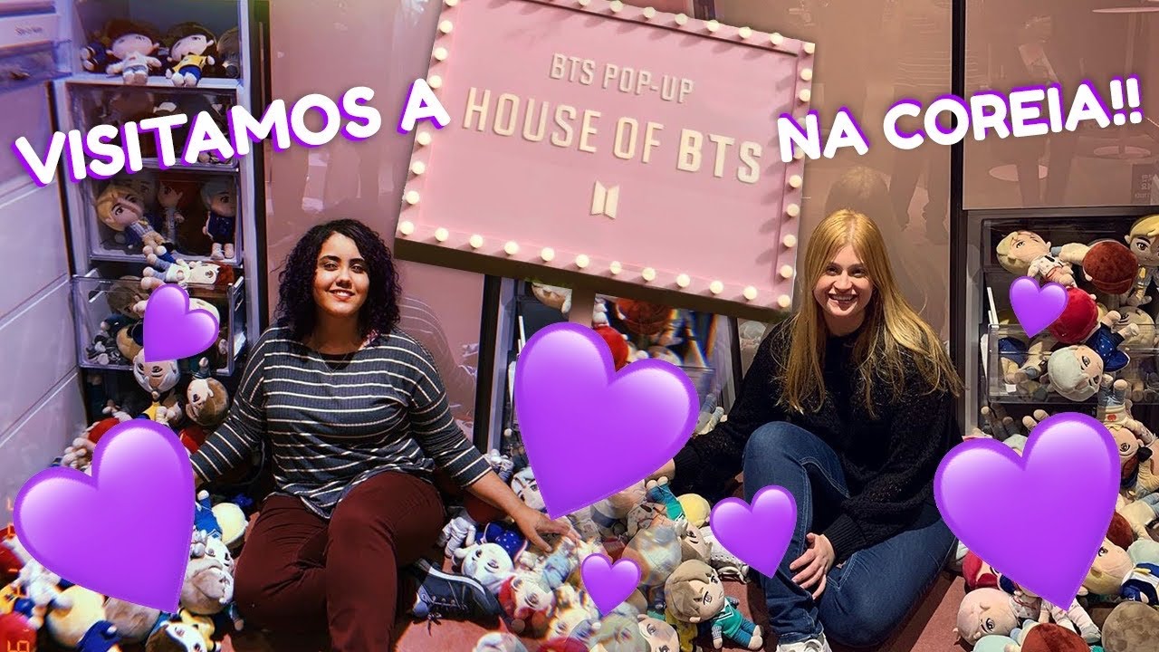 FOMOS NA CASA DO BTS NA COREIA - HOUSE OF BTS VLOG