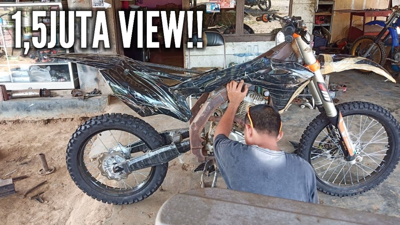 PROSES AWAL PEMBUATAN FRAME BODI KAWASAKI KXF YRP88