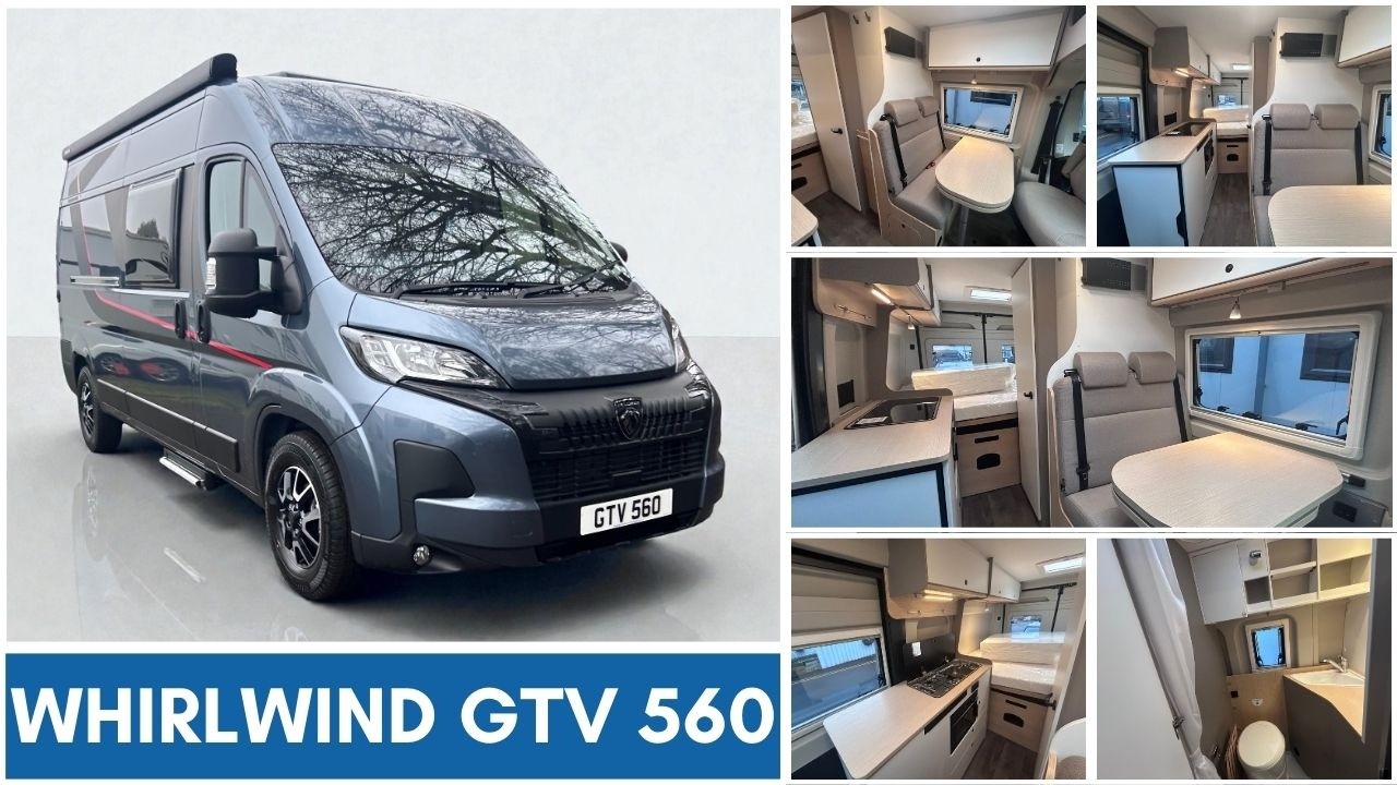 2026 Elddis Whirlwind GTV 560 Campervan For Sale at Yorkshire Caravans & Motorhomes