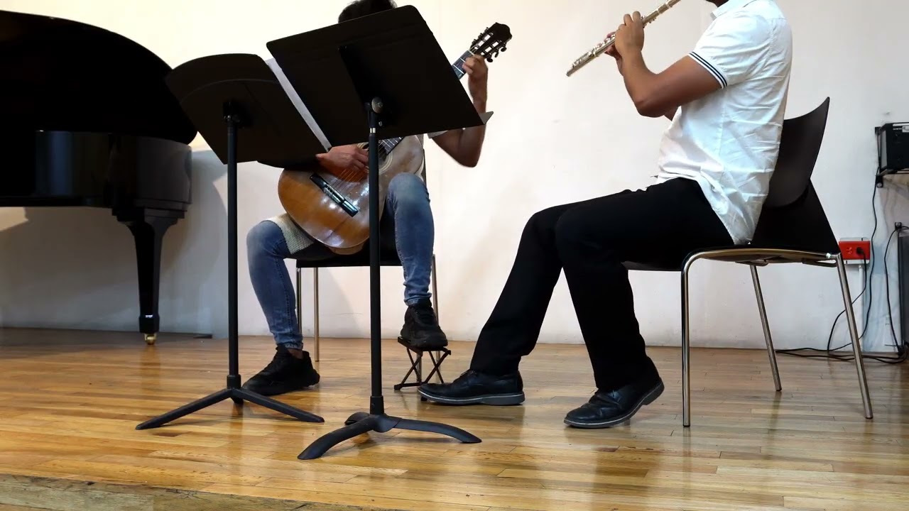 Jaime Zenamon – 3 Fantasies (selection) from Fantasies Op. 67 | Flute & Guitar