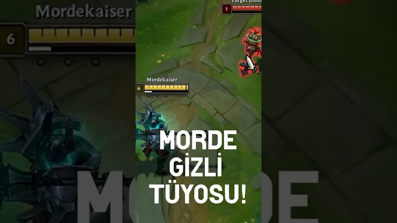 Mordekaiser&rsquo;in Ultisi Bu Şekilde &Ccedil;ALIŞIYOR Olmaz! 😱 #lol #LeagueOfLegends