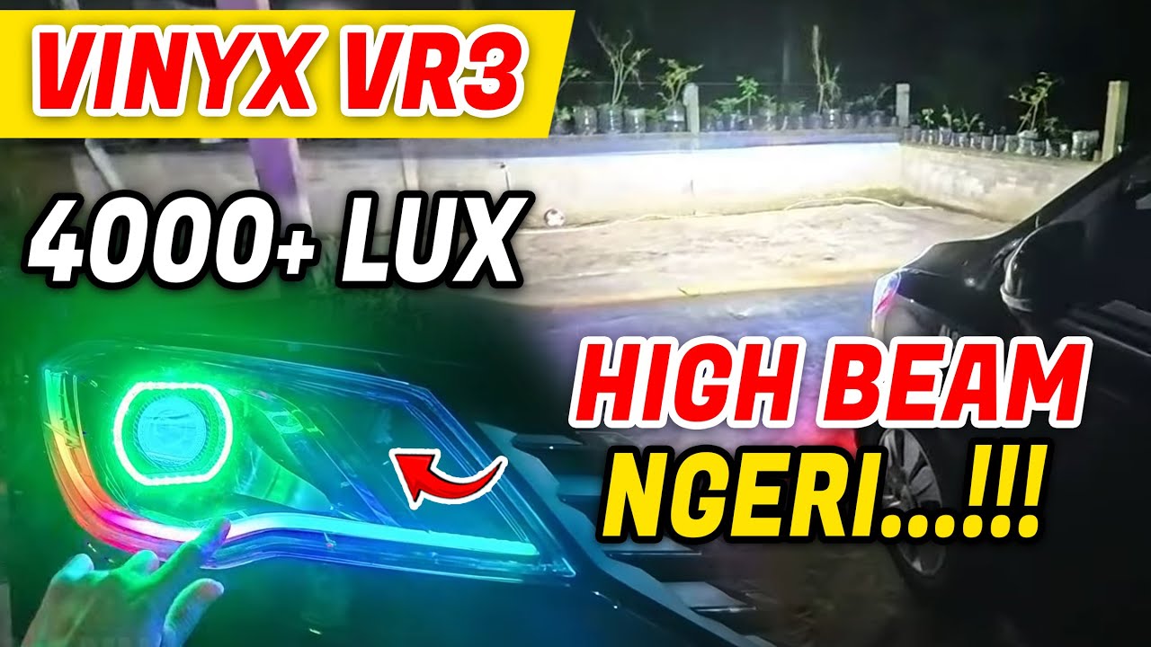 Pasang BiLED Vinyx VR3 Full Set RGB di Wuling Confero DB - Lebih Gagah dan Terang!