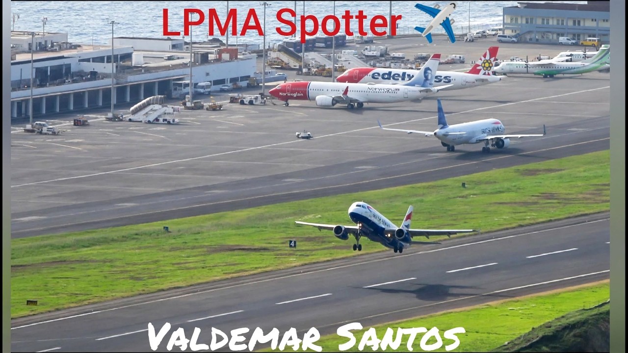 Madeira Airport Live Action LPMA Spotter ✈️21/09/2026