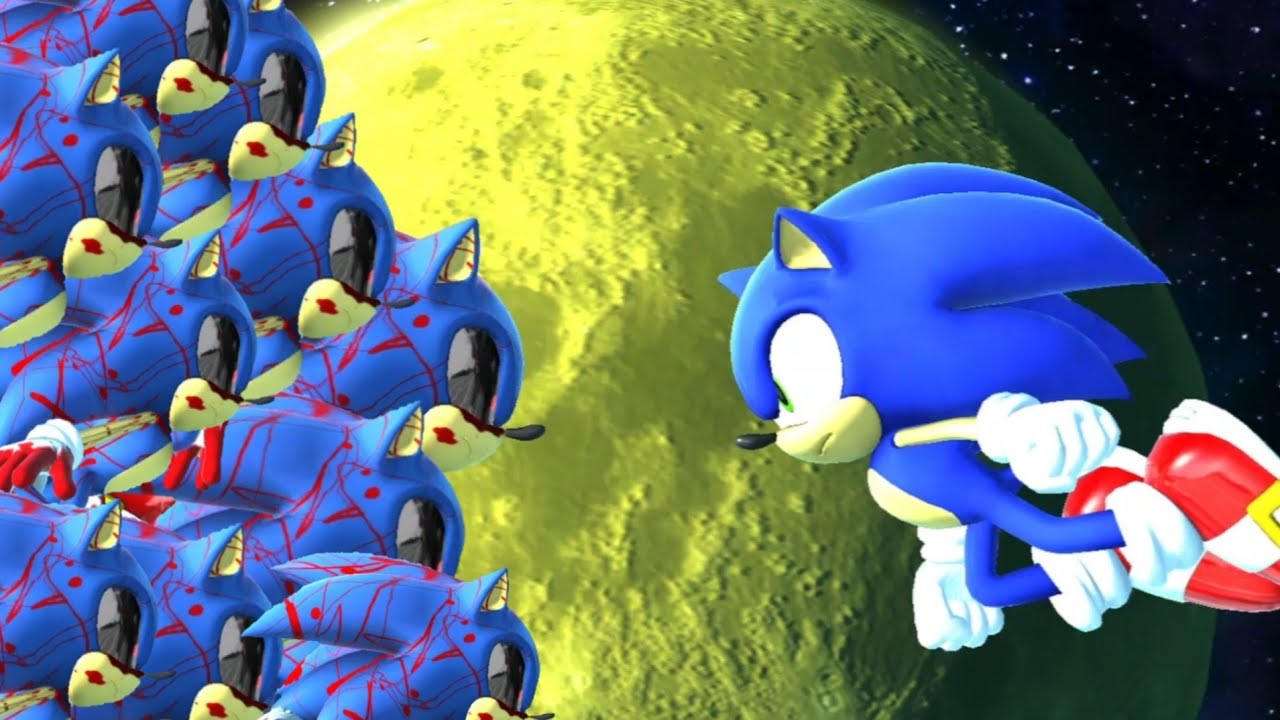 Sonic vs 10 Sonic.exe