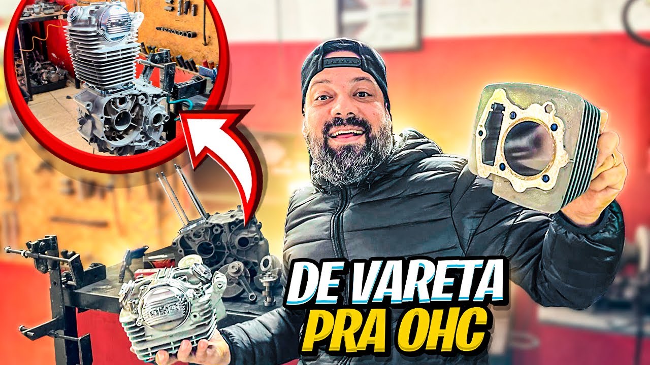 COMO TRANSFORMAR MOTOR VARETA EM OHC QUAIS PEÇAS USAR E QUANTO GASTA PRA MONTAR ‹‹ Maycon Aragão ››