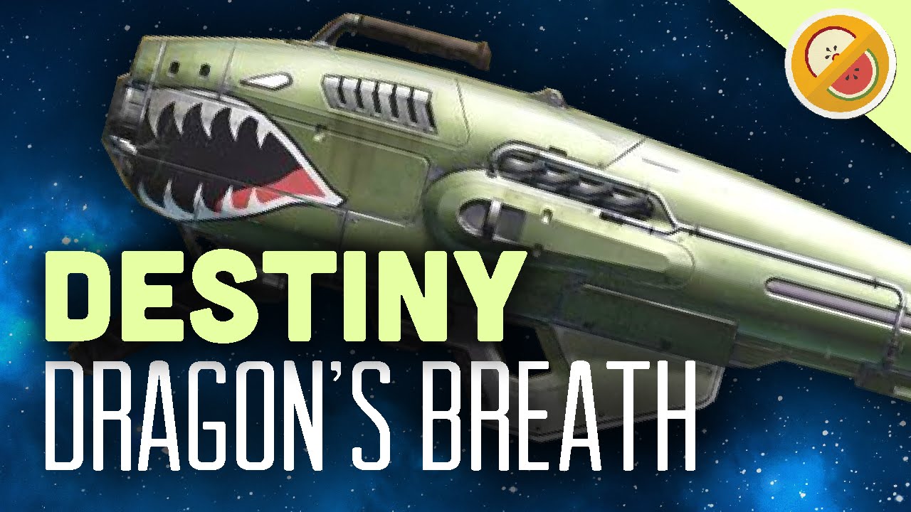 DESTINY Dragon's Breath Fully Upgraded Gun Review OP (PS4 Gameplay Commentary) Funny Moments