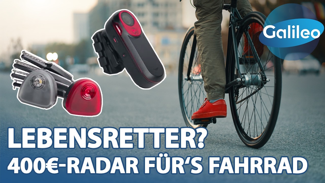Bike Crash! K&ouml;nnen diese Fahrrad-Gadgets Leben retten?