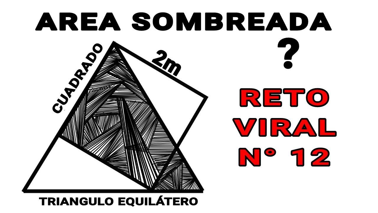 ACEPTA este  RETO VIRAL!!!! 💪💪😆Halla el  Área Sombreada😡👽