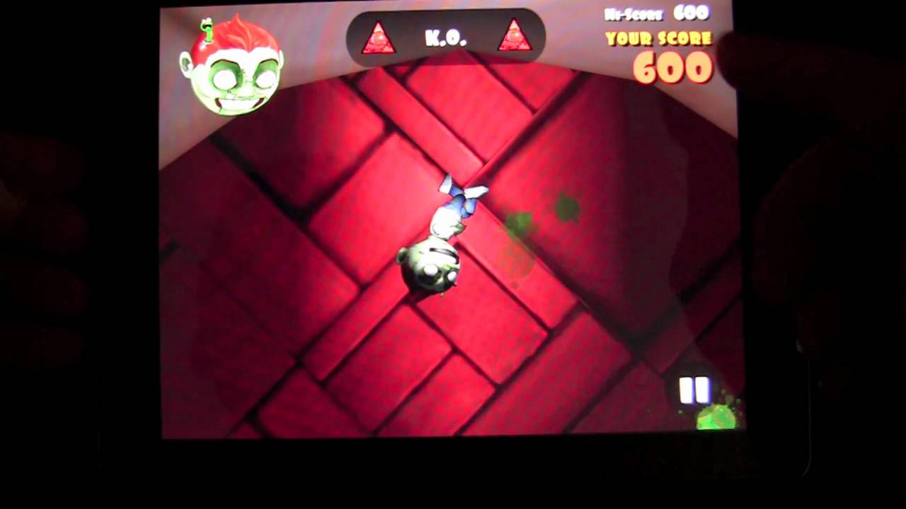 Falling Fred Z iPad App Demo CrazyMikesapps