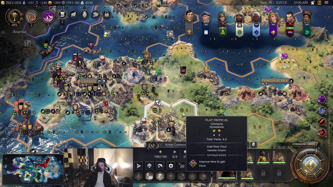 Civ 7 José Rizal Hawaiʻi Ep. 2: No Man Is An Island on Their Own