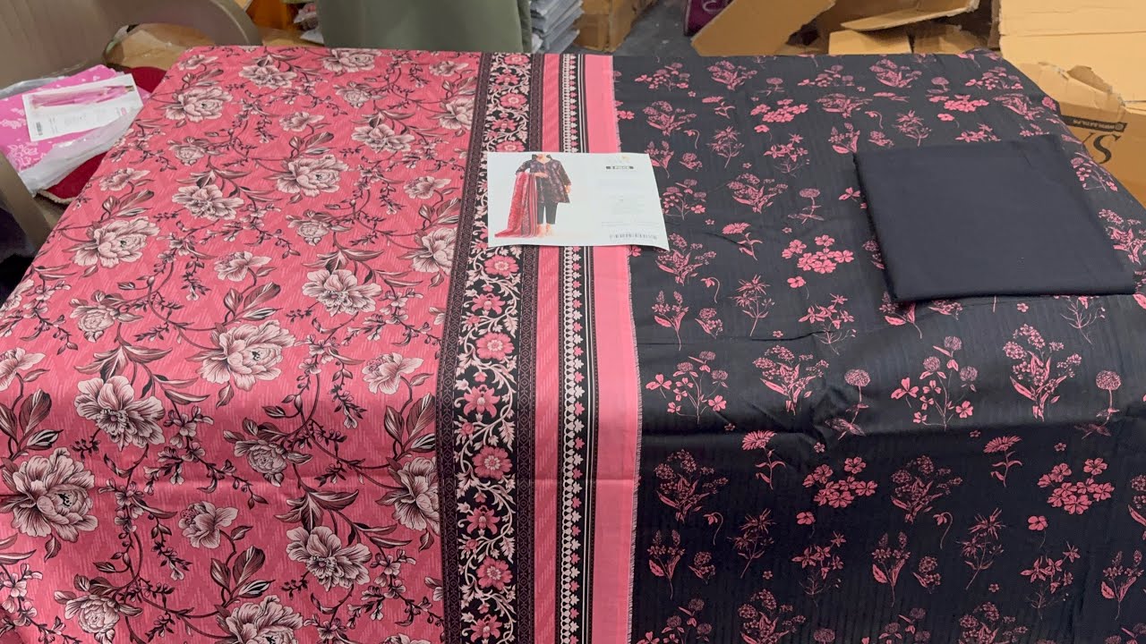 SAYA NEW OUTLET DESIGN 2026! Premium 3PC Digital Printed Lawn Wholesale Price Available 