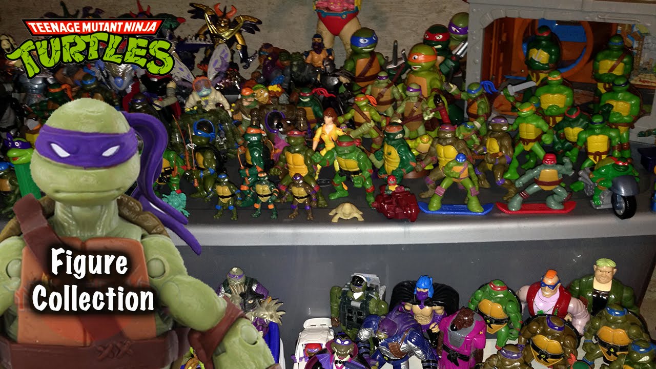 Ninja Turtle Action Figure Collection Collection!
